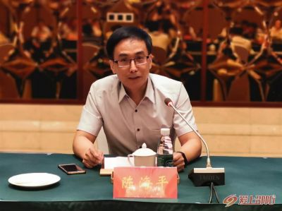 中国外运华南有限公司来邵考察 刘事青与陈海平举行对接座谈